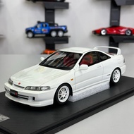 One Model 1:18 Diecast Honda Integra DC2 Type R Vehicle Model Car Collection