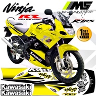 Sticker Striping Variasi Motif Ori Ninja Rr 150 Old 2010/2011 - Ninja Rr Old Gen 1 - Ninja Rr Old Ge