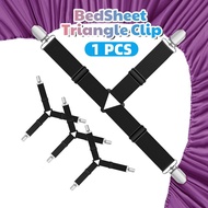(1 PCS) BedSheet Triangle Clip Gripper BedSheet Clipper Holder Bedside Hold Bed Sheet Clip Clipper M