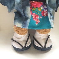 達菲 S Size_手作娃衣_足袋草履(木屐)