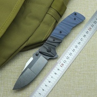 Predator folding knife 9CR18MOV steel blade steel handle outdoor