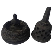 Miniature Stupa Temple Borobudur Temple Open Close Home Decoration Souvenir Jogja