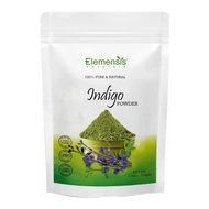 [100g] Elemensis Pure Organic Indian Indigo Powder for Hair Care Growth