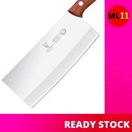 Pisau Tulang Heavy Duty Butcher Knife Cleaver Knife Chopper with Wooden Handle Berat 切片刀