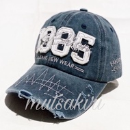 Imported Baseball Cap 1985 Fashion Jeans Hat Casual Sport Men Women Topi Lelaki Cap Men