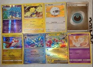 M76 拉帝亞斯 Latias STAMPED Prelease Promo 特典卡 $160 水伊貝 Vaporeon Poke Ball $100 三地鼠 Wugtrio ex $40 夢夢 Me
