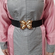 ikat pinggang woman elastis  belt karet melar strecht gesper wanita fashion korea