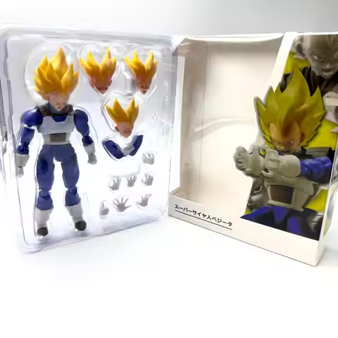 Bandai SHF Dragon Ball Super Saiyan Combat Suit Mobile Model Vegeta