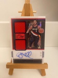 Panini One and One CJ McCollum Autograph Card