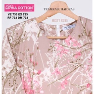 [ 733 ] MISTY ROSE - DHIA COTTON BAJU KURUNG SEDONDON SET - PINK BELACAN