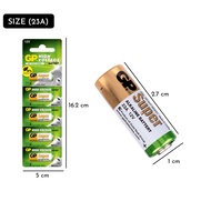 GP 23A 23AE A23 V23GA 23AF-2C5 12V Ultra Super Alkaline Battery Bateri (1Pcs/5Pcs) 100% Original