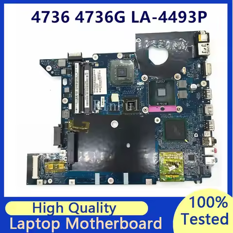 Mainboard For Acer Aspire 4736 4736ZG KAL90 LA-4493P DDR3 Laptop Motherboard N10M-GE1-S 100% Fully T