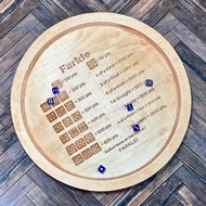 Farkle Dice Tray Wooden Dice Tray Dice Lovers Family Party Game P