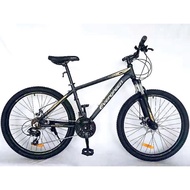 26 inch EVAgreen alloy frame mountain bike 24 speed disc brake can be used for adults and teenagers 