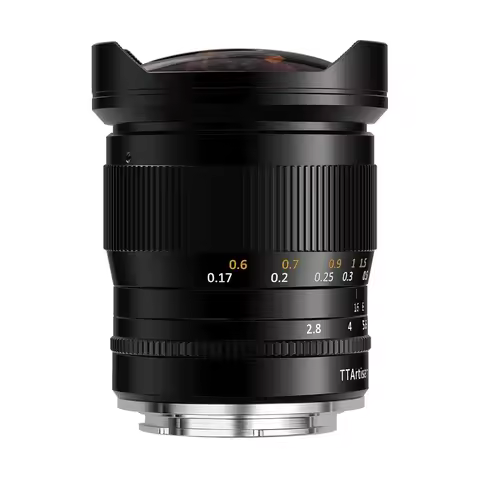 TTArtisan 11mm F2.8 Full Frame MF Fisheye DSLR Camera Lens Photography for Canon EOS-1D X Mark III E