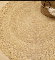 Native Abaca Round Carpet