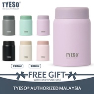 TYESO Insulation Thermos Food Jar 316 Stainless Steel Cold And Hot (220ml/280ml) TS-01041/TS-01042