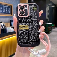 Case For OPPO A57 2022 A77 2022 A57s A57e A77s Stone Island Phone Full Silicone Strap Shockproof