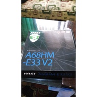 FM2+ MSI A68HM-E33 V2 Motherboard Fullset Long Guarantee