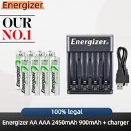 /Energizer AA/AAA NiMH 2450mAh 900mAh rechargeable battery Energizer USB 4-slot independent charging