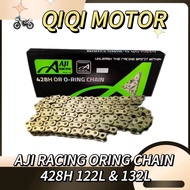 AJI RACING ORING CHAIN RANTAI Y16 428H 114L 122L 132L 138L FOR Y15 Y16 LC135 4S 5S VF3i RS150 RSX150