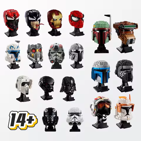 75304 75274 75276 Home Decor Christmas Gifts The Mandalorian Darth Vader Luke Skywalker TIE Fighter