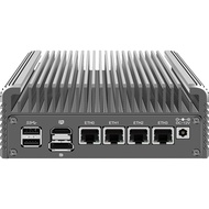 CWWK Mini PC N Series 8-core N305 Intel Quad Core Fanless Mini Host Soft Route. (Barebone)