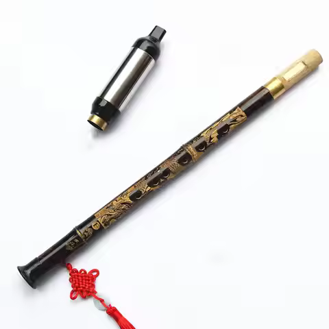 Bamboo Bawu Tune G Chinese Ethnic Instrument Bawu Flute Chinese Woodwind Flauta Bawu Detachable Bawu