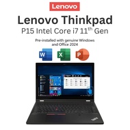 Lenovo ThinkPad P15 Engineering Laptop i7 11th Gen 4GB RTX A2000 32GB RAM 1TB SSD | 2 Years Warranty