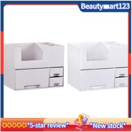 【BM】Plastic Cosmetic Storage Box Multifunction Desktop Storage Boxes Drawer Makeup Organizers Stationery Storage Organizer