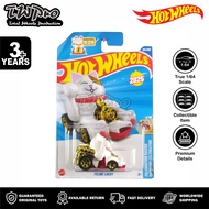 Hot Wheels Feline Lucky - Lucky Cat - White