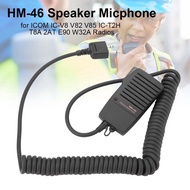 [W]Handheld Speaker Mic for Icom Ic-V8 V85 V82 Ic-T2H T8A 2At Radio