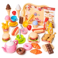 Pretend Play Kitchen Toys Cookware (79PCS) with Play Food Toy Set - Play Dishes Cookware Set - Play 