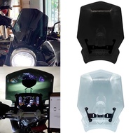 500F Motorcycle Windshield Windscreen Wind Deflector Viser with Bracket For Colove 500F ZF500F ZF 50
