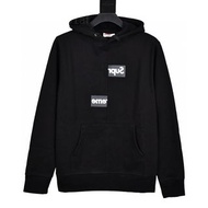 Supreme x CDG 錯位拼接Box Logo加絨帽衫