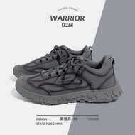 Warrior/ Warrior men's shoes 2023 new non-slip men's sports shoes casual shoes breathable hiking sho