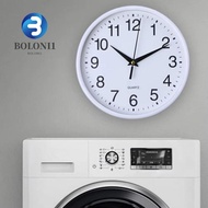 BO Hanging Clock, Battery Operated 8 Inch Modern Wall Mounted Clock, Stylish Easy-to-read Accurate N