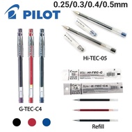 Pilot Pen HI-TEC-C G-TEC-C C3 C4 C5 0.25 0.3 0.4 0.5mm