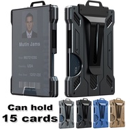 RFID Alloy Credit Card Holder Business Card Holder Badge Holder