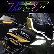 703F reflective sticker for ZONTES 703F motorcycle adventure body Both sides front vinyl colour deca