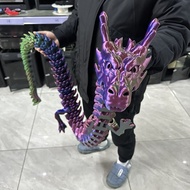 88/66cm Large Size Dragon 3D Printed Chinese Style Dragon Toy Desktop Figurine Ornament Friend Gift