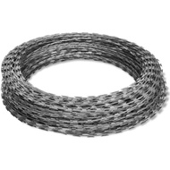 Razor / Concertina Barbed Wire (Cross Type with clips) - 450mm = 8m