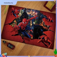 Cartoon Spiderman Rug Anime Floor Mat Door Mat Bathroom Mat Non-Slip Mat Home Living Room Carpet