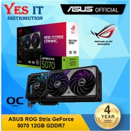 ASUS ROG STRIX GEFORCE RTX5070 12GB GDDR7 OC / RTX5070Ti 16GB GDDR7 OC GRAPHIC CARD