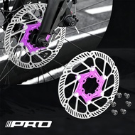 IIIPRO 140/160/180mm Bike Disc Brake Rotor 6-Bolt Disc Brake Rotor Stylish Lightweight MTB Cooling R
