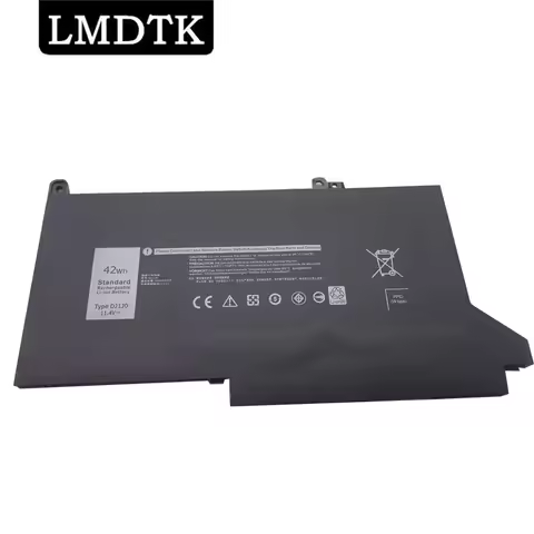 LMDTK New DJ1J0 PGFX4 ONFOH DJ1JO 0NF0H Laptop Battery For Dell Latitude 12 7000 7280 7380 7480 Tabl