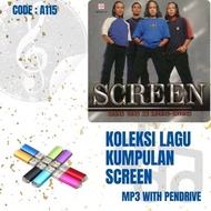 Pendrive Lagu MP3 KOLEKSI LAGU KUMPULAN SCREEN (LAGU SLOW ROCK/JIWANG/ROCK GALAU) (USB Flash Drive L