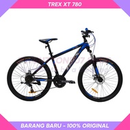 Sepeda Gunung MTB 24 Trex XT-780 21 Speed Rem Cakram Murah