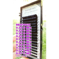 NAGARAKU EYELASH EXTENSION MIX SIZE EYELASH EXTENSION/