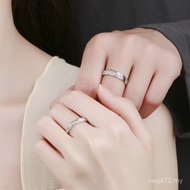 S999 Mahjong Pixiu Transfer Men Women Must-Have Win the Hu Charm Ring Three-Dimensional Sterling Sil